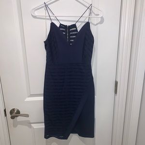 Navy Blue Formal Dress